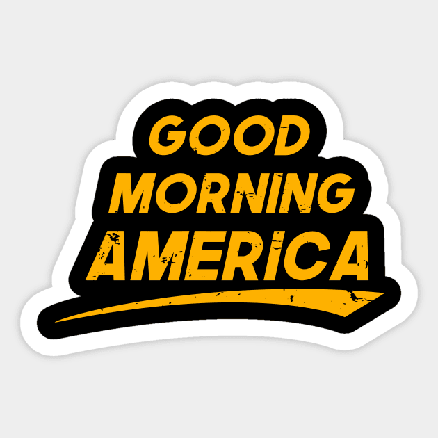 morning america Sticker by khalisa